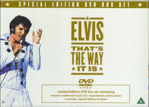 Elvis Presley That's The Way It Is - Sealed UK box set (231951)
